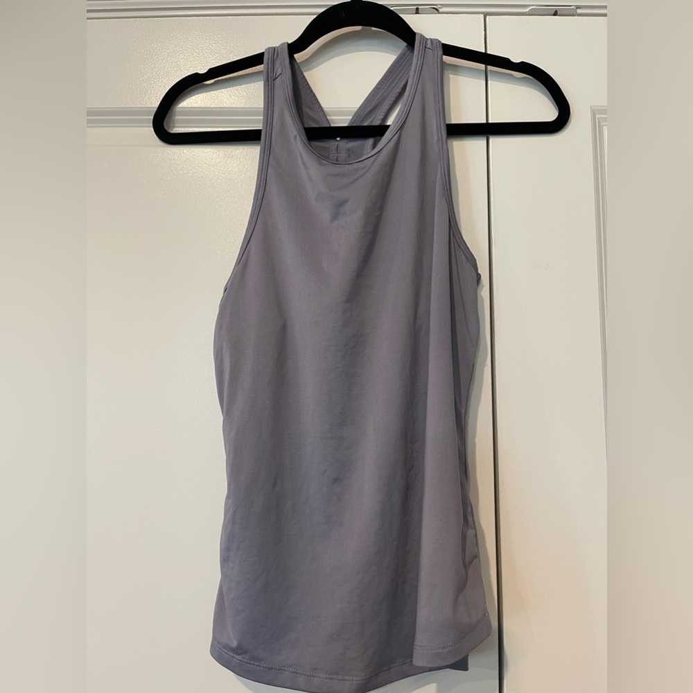 Fabletics Light Purple Racerback Tank - Picture 3 of 3